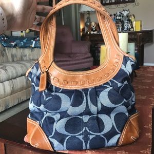 Coach Denim Purse